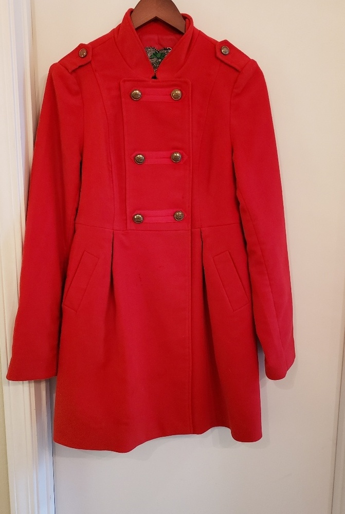 Red jacket